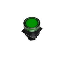 Omron Light Button Ø22Mm, Protected, Green A22Lgg-156549000