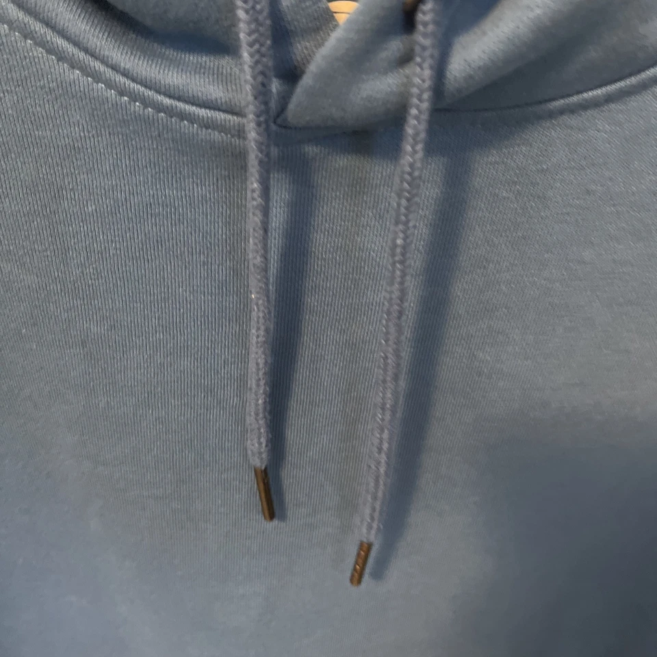 Sudadera con Capucha Azul Dickies Hombres Talla L Polar Pullover en Manga Dickies Logo Ropa de Calle Foto 4 de 4