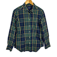 Ralph Lauren Boys Long sleeve Button Up Shirt Sz XL 18-20 Preppy Classic Navy