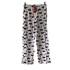 Disney Mickey Christmas Holiday Print Lightweight Flannel Pajama Lounge Pants