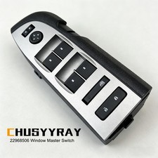 Window Master Switch 22968506 Bezel Mirror & Lock Fit GMC Sierra 2010-2013 3500