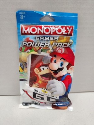 Hasbro Nintendo Monopoly Gamer DIDDY KONG Board Game Power Pack - New Sealed!