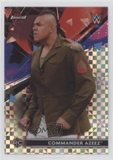 2021 Topps Finest WWE X-Fractor Dabba-Kato Commander Azeez #50 05vb
