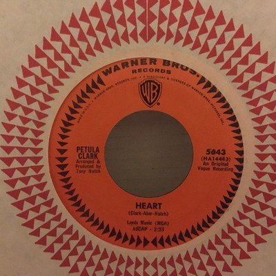 Petula Clark   You'd Better Come Home / Heart, 45 RPM