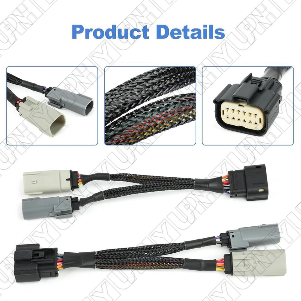 Pair Halogen LED Taillight Upgrade Harness RL3Z13405C For Ford F-150 2024-2025 - Image 2 of 4