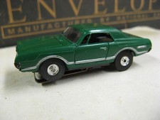 Aurora Vintage HO 1963   1969 Green Cougar, Tough Color, Thunderjet 500