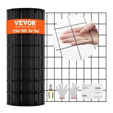 VEVOR Hardware Cloth 24'' x 50' Wire Mesh Roll 16 Gauge Chicken Wire Fence Roll