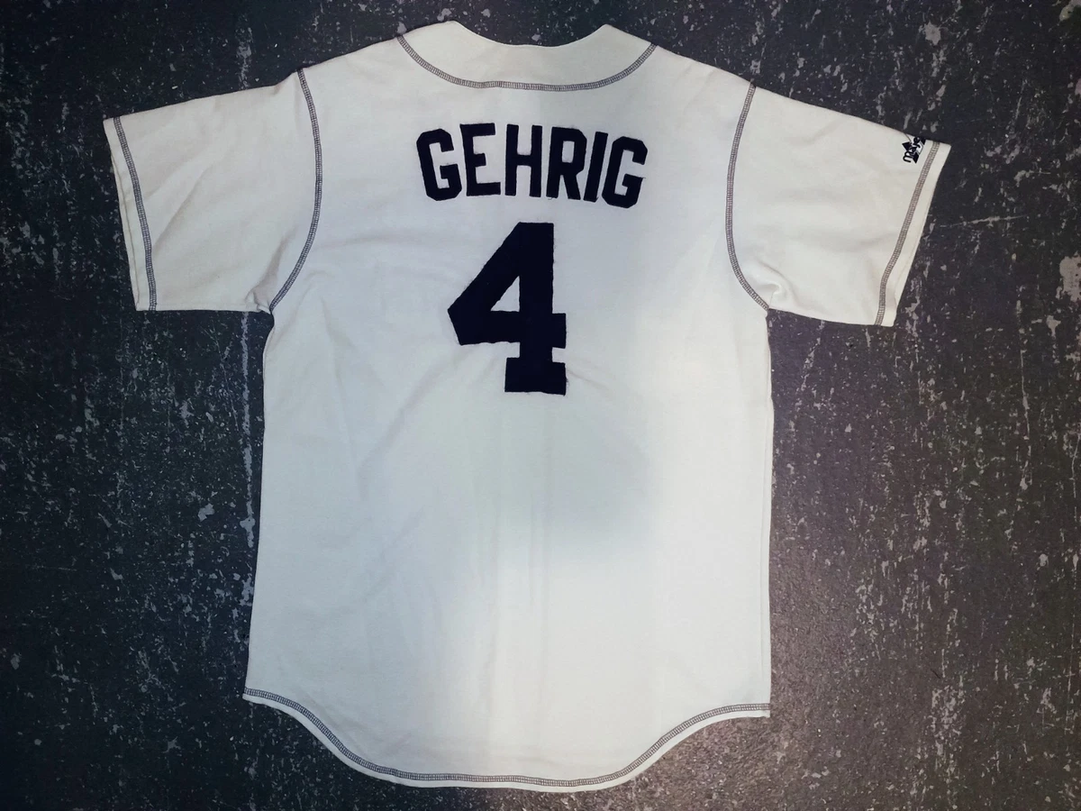 Maillot De Baseball New York Yankees Lou Gehrig - Taille XL, Collection Majestic Cooperstown