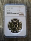 1959 PF 67 Franklin Half Dollar NGC Certification (Beautiful Coin)