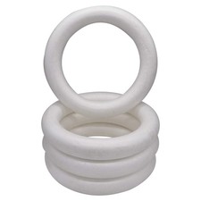 4PCS 11.8 Inch Foam Wreath Forms Round Rings For Crafts Making DIY Projects
