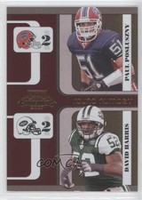 2007 Playoff Contenders Round Numbers 326/1000 Paul Posluszny David Harris 0l1