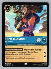 LUISA MADRIGAL - NO PRESSURE 151/204 UC LORCANA NM 12 EWART