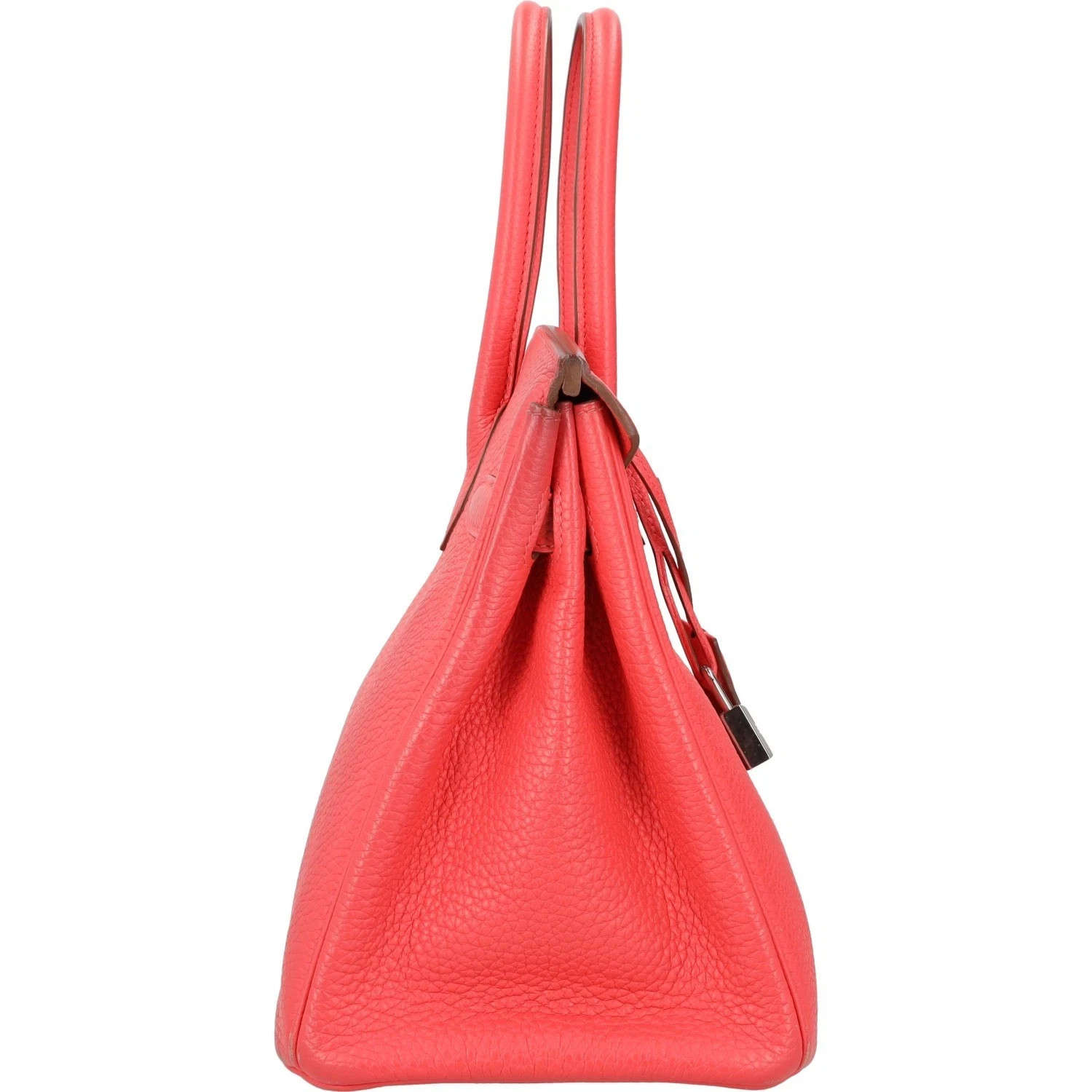 HERMÈS BIRKIN 30 Rose Jaipur Pink Togo Leather Palladium Hardware 2014 R Stamp image 4