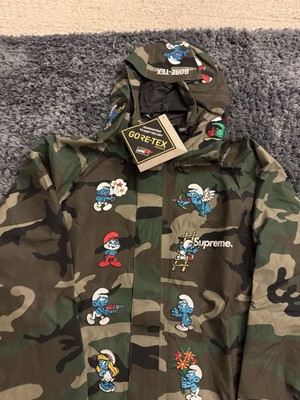 Supreme®/Smurfs™ GORE-TEX Shell Jacket SIZE Medium | eBay UK