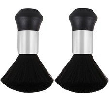 Large Neck Duster Brush Professional Barber Soft Black