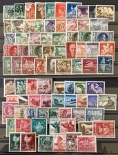 GERMANY - DEUTSCHES REICH -  WWII  - Collection of MNH Stamps