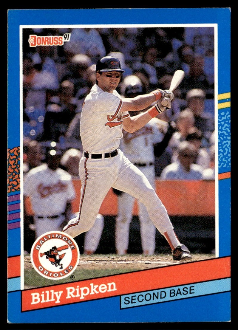 1991 Donruss Billy Ripken Baltimore Orioles #167