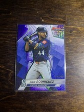 Julio Rodriguez 2025 Bowman's Best Baseball Purple Mojo Refractor  /250 