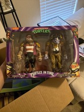 NECA Teenage Mutant Ninja Turtles in Time Pirate Bebop & Rocksteady 2-Pack New