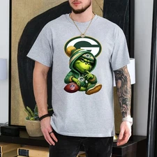 Packers Grinch Football TShirt - Multicolors, Full Size