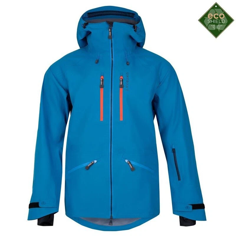 Untrakt Mens Obsidian Ski Jacket Waterproof Windproof Bluebird