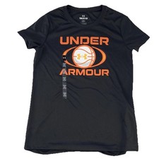 Image of UA Under Armour Girl's Basketball Youth Small YSM Dri-Fit Tech Loose Fit