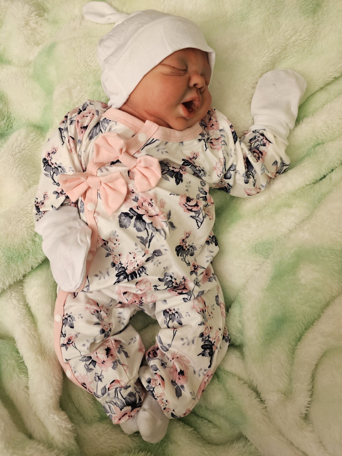 Handcrafted Realborn Sleeping Sophie. Weighted And Stuffed To Look And Feel Real