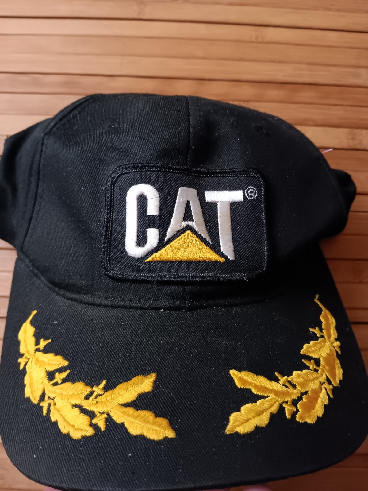 Vintage Catepillar Tractor Construction Snapback … - image 2