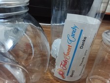 3 x 4.1 Litre Tall Acrylic Storage Canister Pasta Jar Container Biscuit Pasta