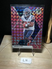 2020 Panini Mosaic Mosaic Camo Pink Prizm Carlos Hyde #88