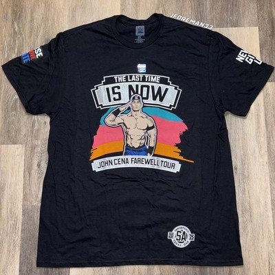 WWE Authentic John Cena San Antonio Spurs Shirt Farewell Tour Last