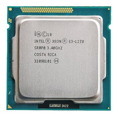 Intel Xeon E3-1270 Quad Core 3.4GHz 8M 80W SR00N LGA 1155 Processor CPU