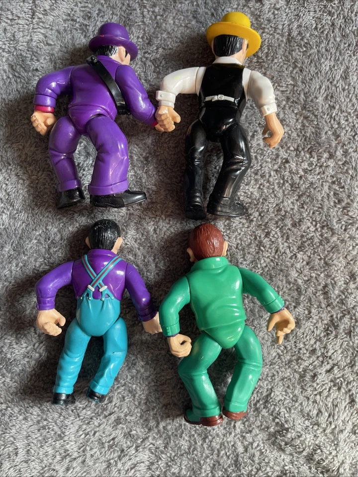 Винтаж - Дик Трейси лот из 4 - Экшн-фигурки Disney Playmates 5" - Изображение 2 из 2