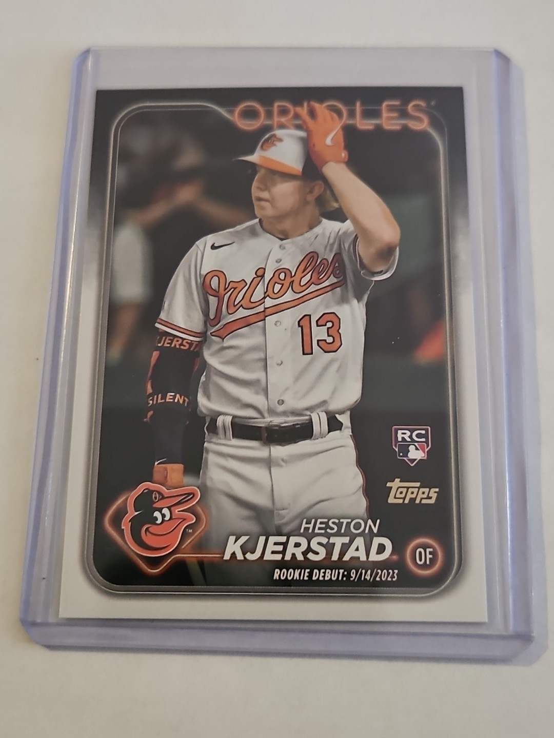 2024 Topps Update Heston Kjerstad US86  Rookie Golden Mirror SSP