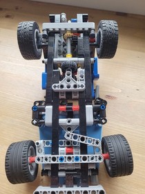 Lego Technic Hot Rod 42022 -No Box/Manual-Incomplete-Read Description 