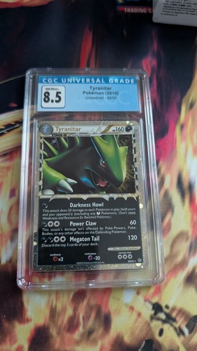 Tyranitar graded CGC 8.5 for sale on eBay