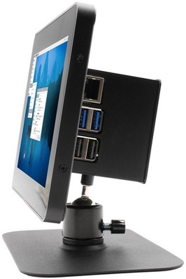 KKSB Display Stand für Raspberry Pi 5 Touch Display V2, HAT Version, 360°