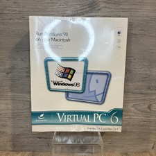 SEALED Connectix Virtual PC 6 Run Windows 98 On Your Macintosh Read 