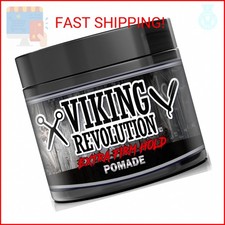 Viking Revolution Extreme Hold Pomade for Men   Style  Finish Your Hair - Extra