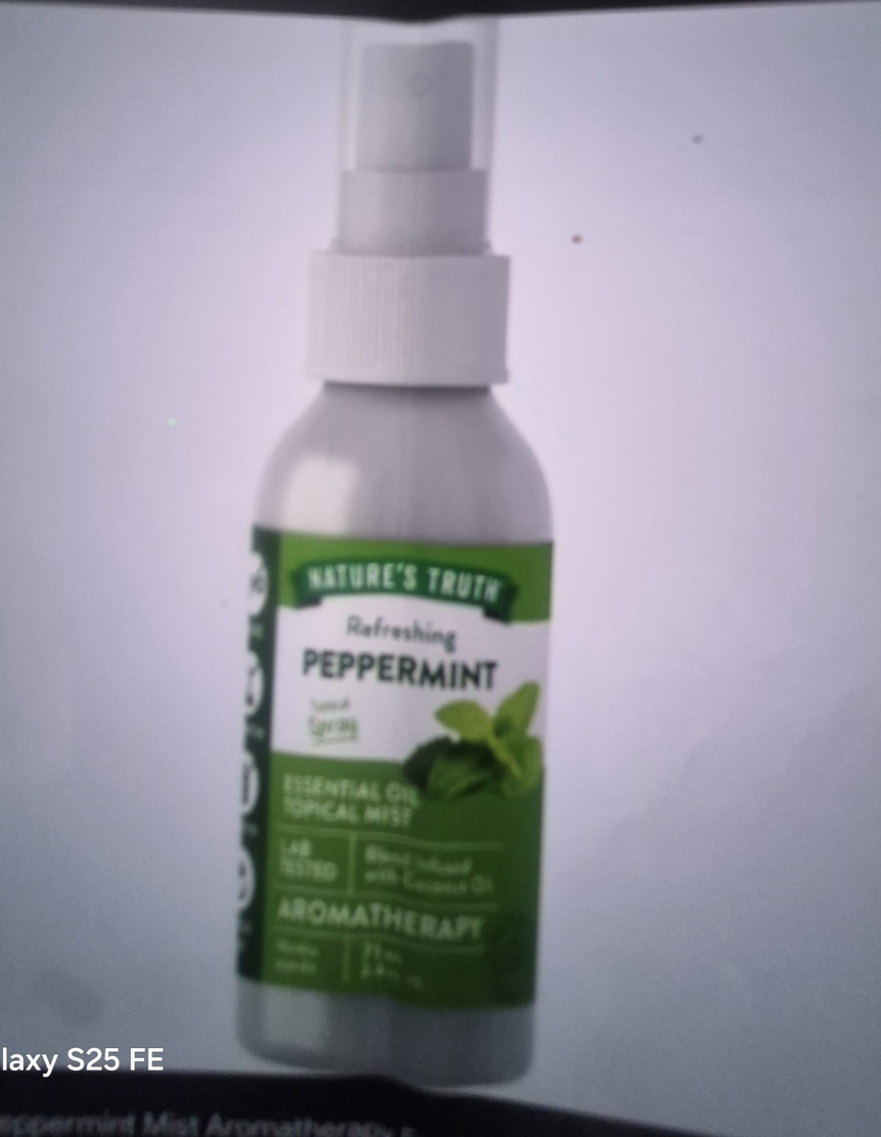 Nature's Truth Peppermint Refreshing Essential Oil Aromather