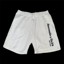 Abecrombie & Fitch White Shorts Size L
