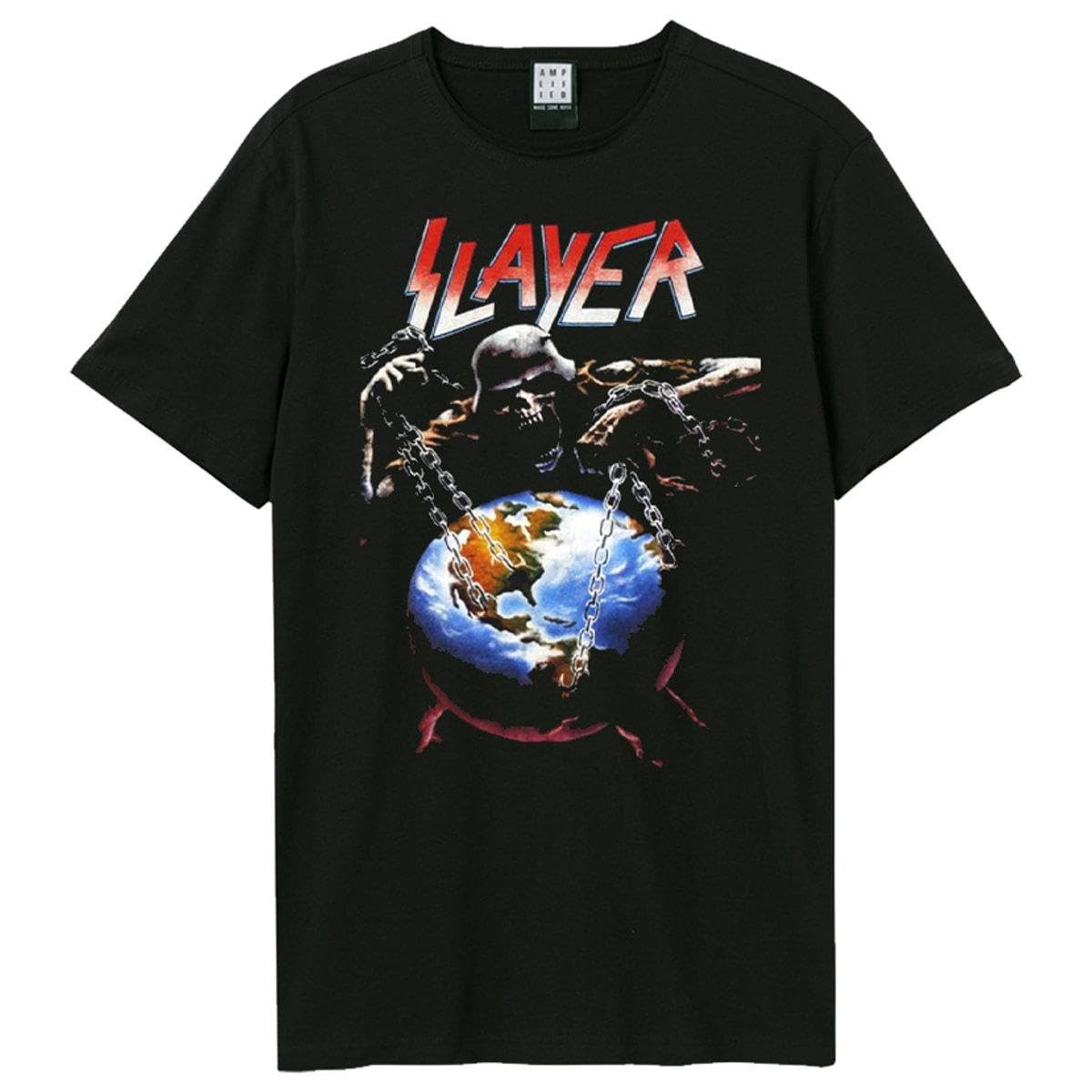 Усиленная мужская футболка для взрослых World Slayer (Ы) (черная)