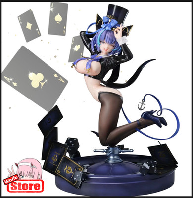Azur Lane Cheshire Fancy Nightdream The Cat in the Magic Hat Anime Girl Figur