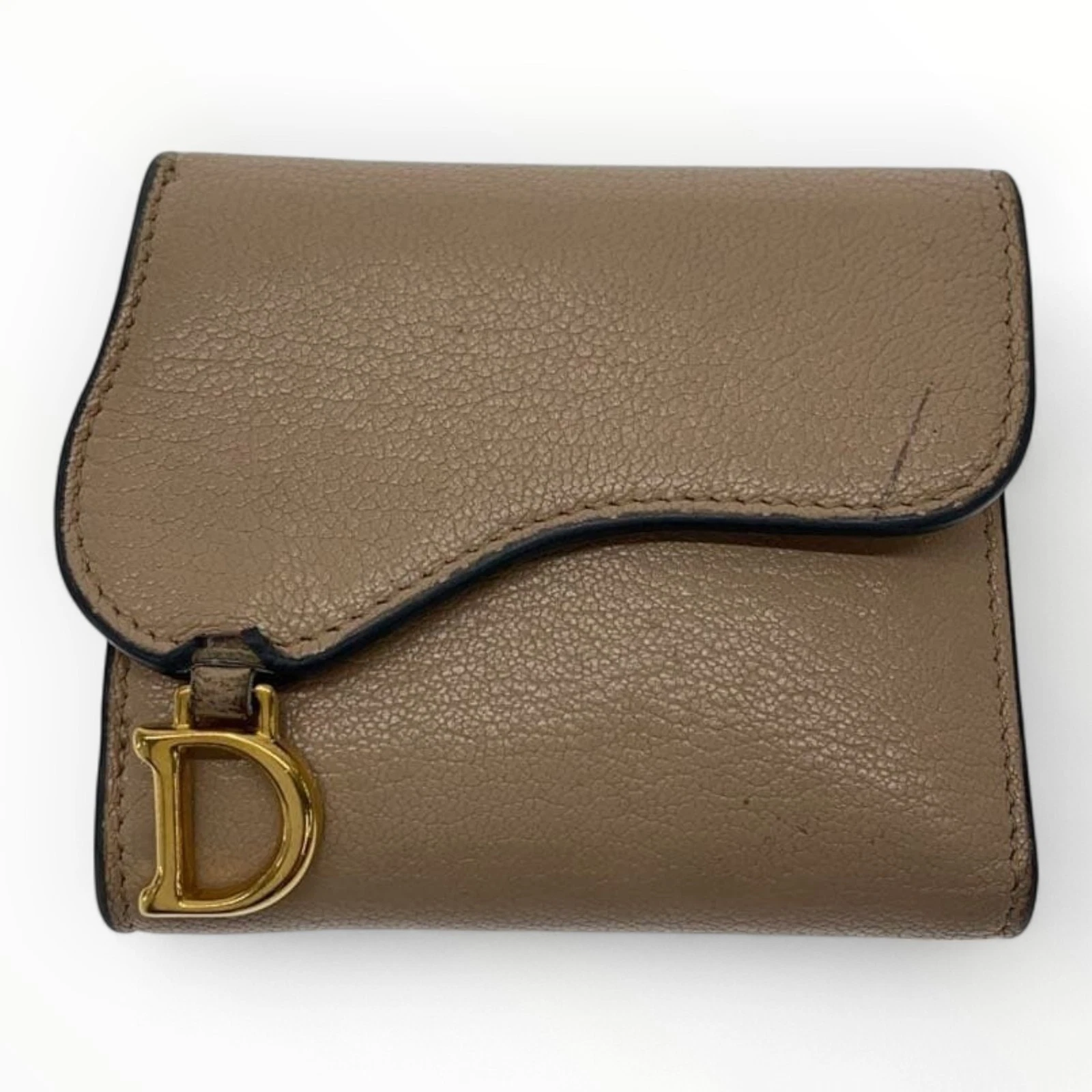 Portefeuille Christian Dior Lotus selle triple portefeuille 4734
