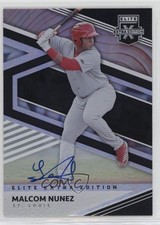 2020 Panini Elite Extra Edition Signatures Malcom Nunez #96 Auto 0x7q