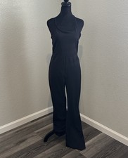Black Sleeveless Jumpsuit Size L New