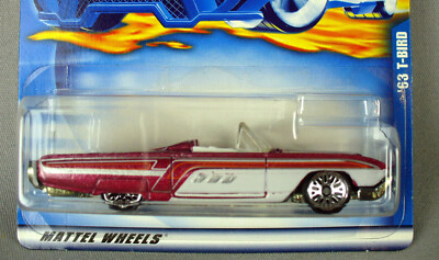 2001 HOT WHEELS 63' T BIRD THUNDERBIRD 2001 #142 LACE WHEELS