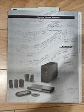 Bose LifeStyle 50 Home Theater System Owners Manual Use Guide OEM WITH DIAGRAM