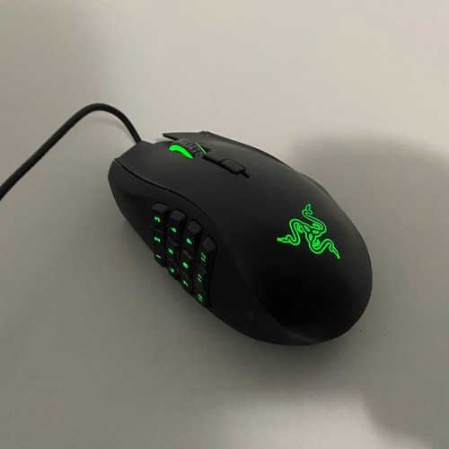 Razer Naga Expert MMO Mouse RZ01-0104 | Original Box & Inserts | Black Green - Afbeelding 3 van 12