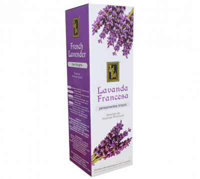 Indian incense sticks Zed Black French Lavender - Box of 25 units